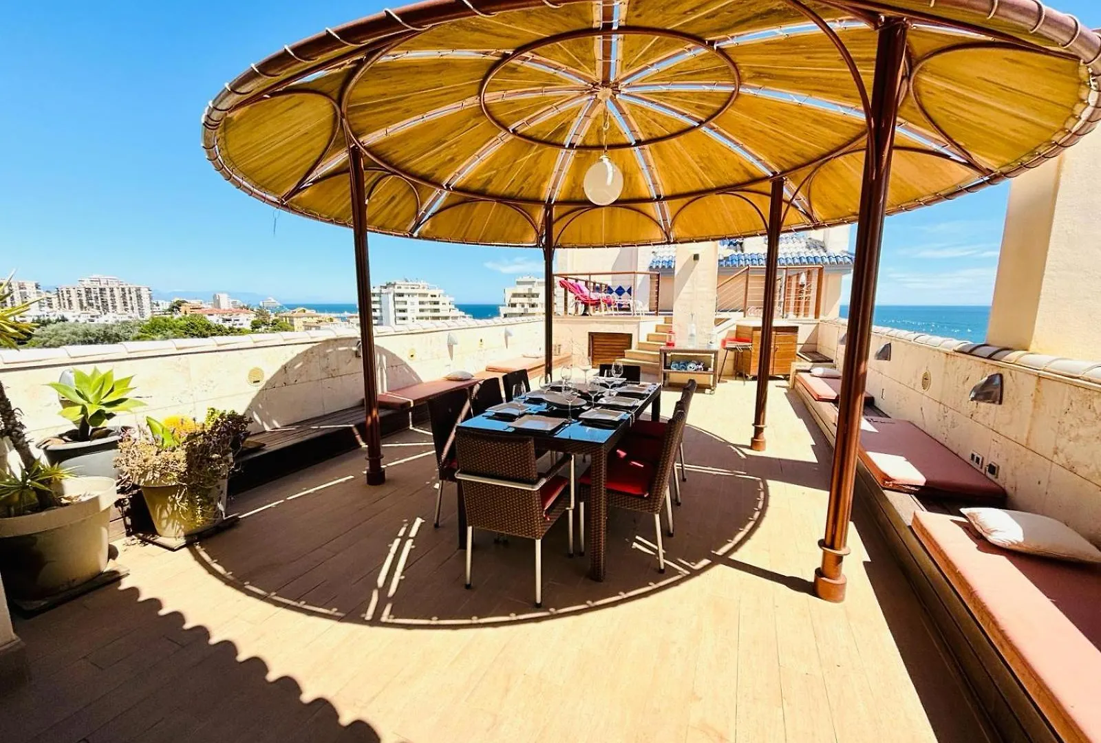 Atico Duplex, Con Piscina Privada, Jacuzzi Y Gimnasio Villa Benalmadena
